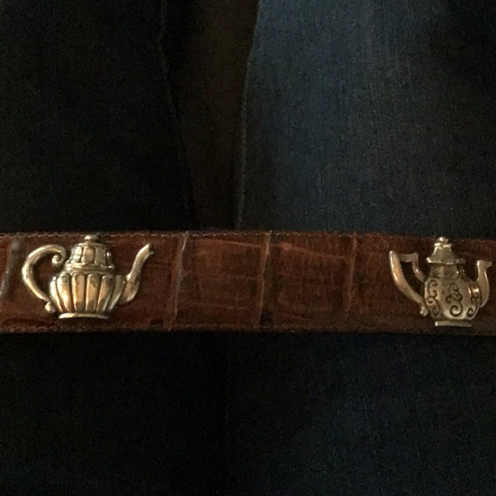 Very nice Brighton alligator style genuine leather - Picture 4 of 6